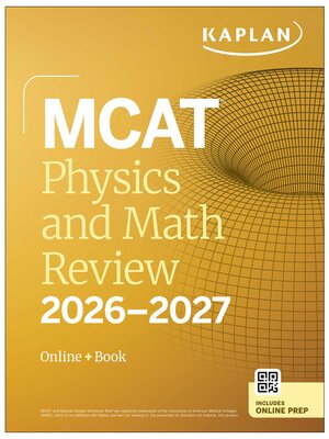 cover image of MCAT Physics and Math Review 2026-2027